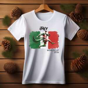 Italy World Cup 2026 Flag Shirt