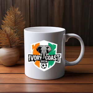 Ivory Coast 2026 Elephant Soccer Mug