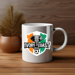 Ivory Coast 2026 Elephant Soccer Mug