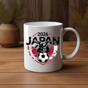 Japan 2026 Samurai Soccer Mug