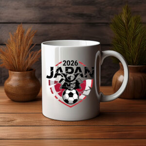 Japan 2026 Samurai Soccer Mug