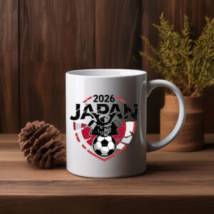 Japan 2026 Samurai Soccer Mug