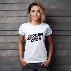 Jordan 2026 Soccer Brush Lettering Shirt