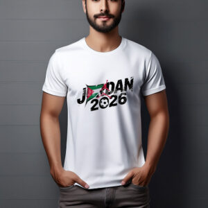 Jordan 2026 Soccer Brush Lettering Shirt