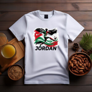 Jordan World Cup 2026 Dynamic Soccer Art Shirt