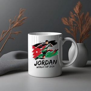 Jordan World Cup 2026 Soccer Mug