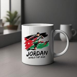 Jordan World Cup 2026 Soccer Mug