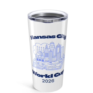 Kansas City skyline World Cup 2026 Tumbler