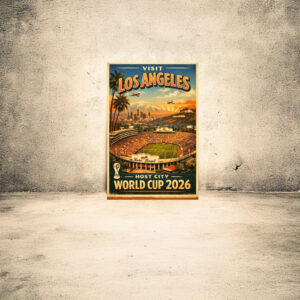 Los Angeles World Cup 2026 Poster