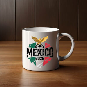 Mexico 2026, Eagle Soccer Mug