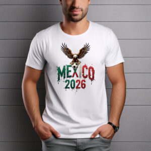 Mexico 2026 Eagle Soccer Splash Shirt