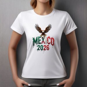 Mexico 2026 Eagle Soccer Splash Shirt