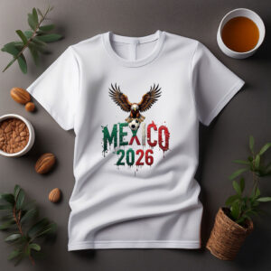 Mexico 2026 Eagle Soccer Splash Shirt
