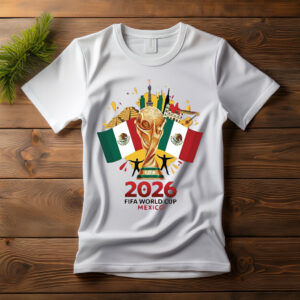 Mexico FIFA World Cup 2026 Trophy Graphic Shirt