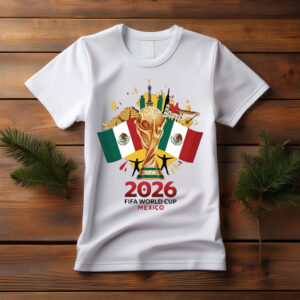 Mexico FIFA World Cup 2026 Trophy Graphic Shirt