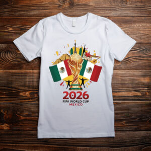 Mexico FIFA World Cup 2026 Trophy Graphic Shirt