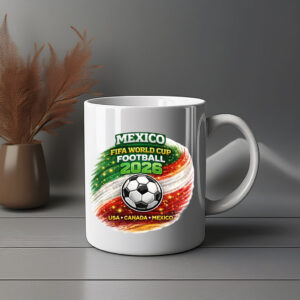 Mexico FIFA World Cup Football 2026 Coffee Mug