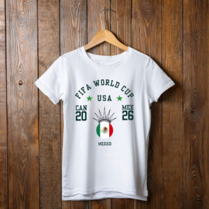 Mexico Football Supporter World Cup 2026 T-Shirt