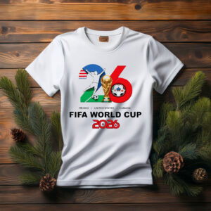 Mexico USA Canada Football Fan – FIFA World Cup 2026 T-Shirt