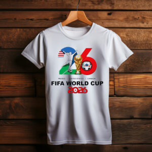 Mexico USA Canada Football Fan – FIFA World Cup 2026 T-Shirt