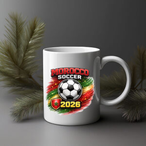 Morocco Soccer 2026 World Cup Coffee Mug