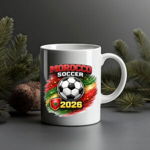 Morocco Soccer 2026 World Cup Coffee Mug