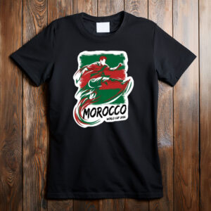 Morocco World Cup 2026 Soccer Action Shirt