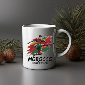 Morocco World Cup 2026 Soccer Mug