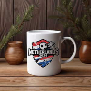 Netherlands 2026 Lion Soccer Mug
