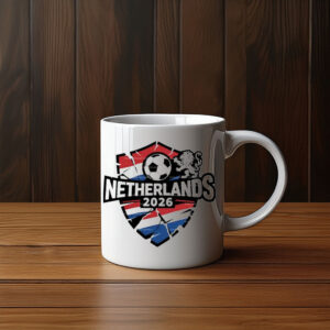 Netherlands 2026 Lion Soccer Mug