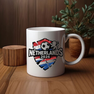 Netherlands 2026 Lion Soccer Mug