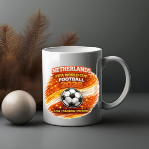 Netherlands FIFA World Cup Football 2026 Coffee Mug