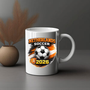 Netherlands Soccer 2026 World Cup Mug