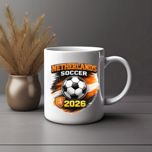 Netherlands Soccer 2026 World Cup Mug