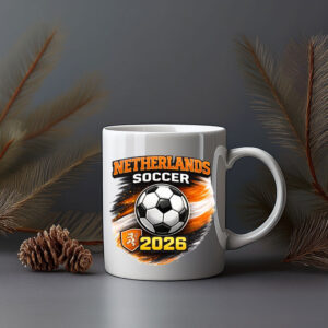 Netherlands Soccer 2026 World Cup Mug