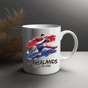 Netherlands World Cup 2026 Soccer Mug