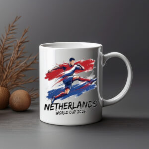Netherlands World Cup 2026 Soccer Mug