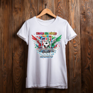 North America Shield Soccer 2026 T-Shirt