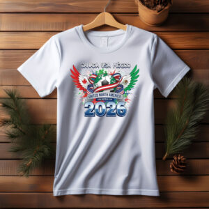 North America Soccer Globe 2026 T-Shirt