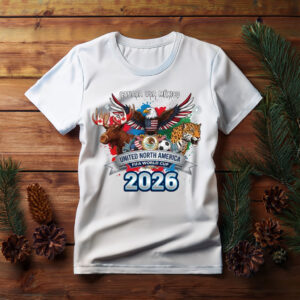 North America Wildlife Soccer 2026 T-Shirt
