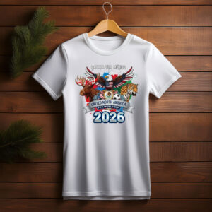 North America Wildlife Soccer 2026 T-Shirt