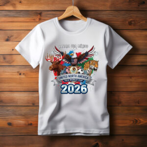 North America Wildlife Soccer 2026 T-Shirt