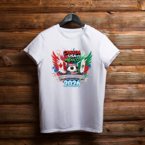 North America Wings Soccer 2026 T-Shirt
