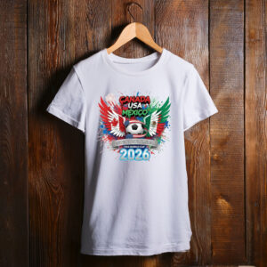 North America Wings Soccer 2026 T-Shirt