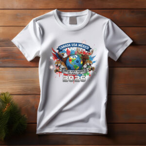 North America World Cup 2026 Animal Emblem T-Shirt