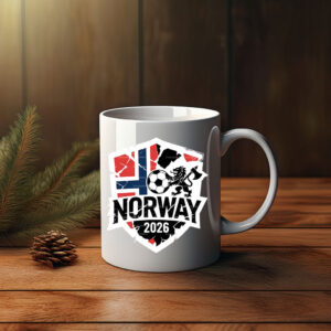 Norway 2026 Viking Soccer Mug