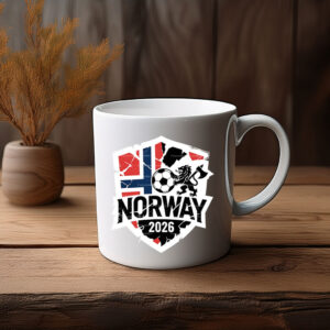 Norway 2026 Viking Soccer Mug