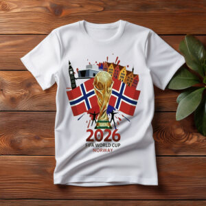 Norway FIFA World Cup 2026 Trophy Graphic Shirt