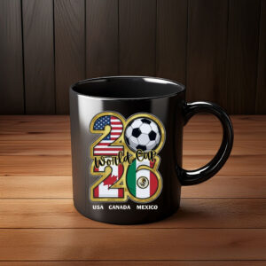 Number Ball 2026 World Cup Soccer Mug