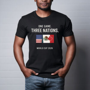 One Game Three Nations World Cup 2026 Shirt